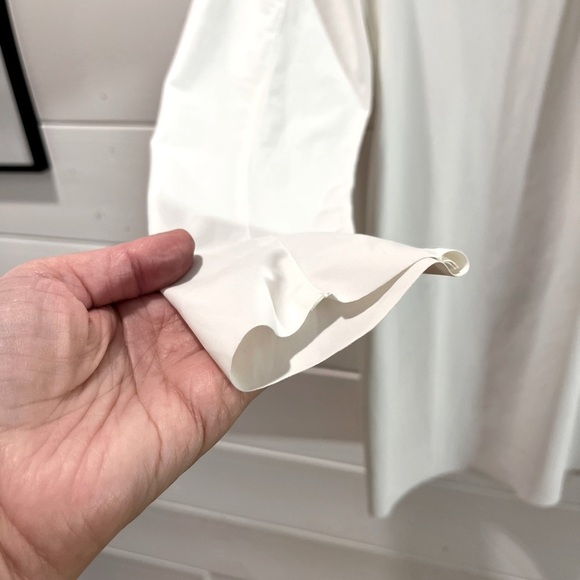 🤍MARCCAIN - White Stretch Shirt - Estimated Size M - Picture 12 of 12